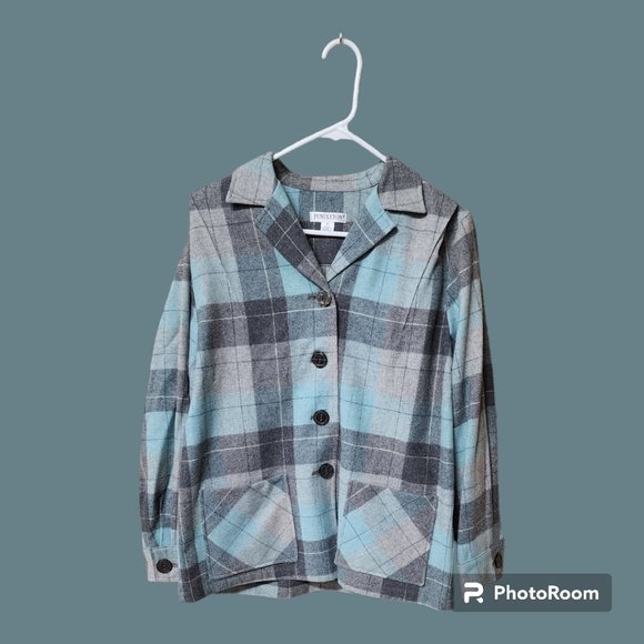Ladies Pendleton Wool Coat - Picture 1 of 3